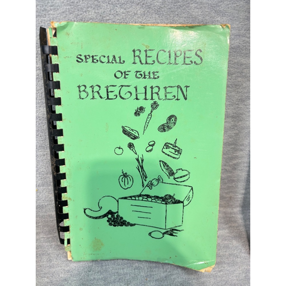 Vintage Special Recipes of the Brethren Church Cookbook North Manchester Indiana